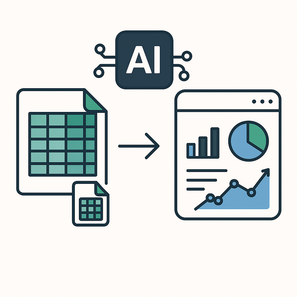 Transform spreadsheets into intelligent dashboards with AI agents